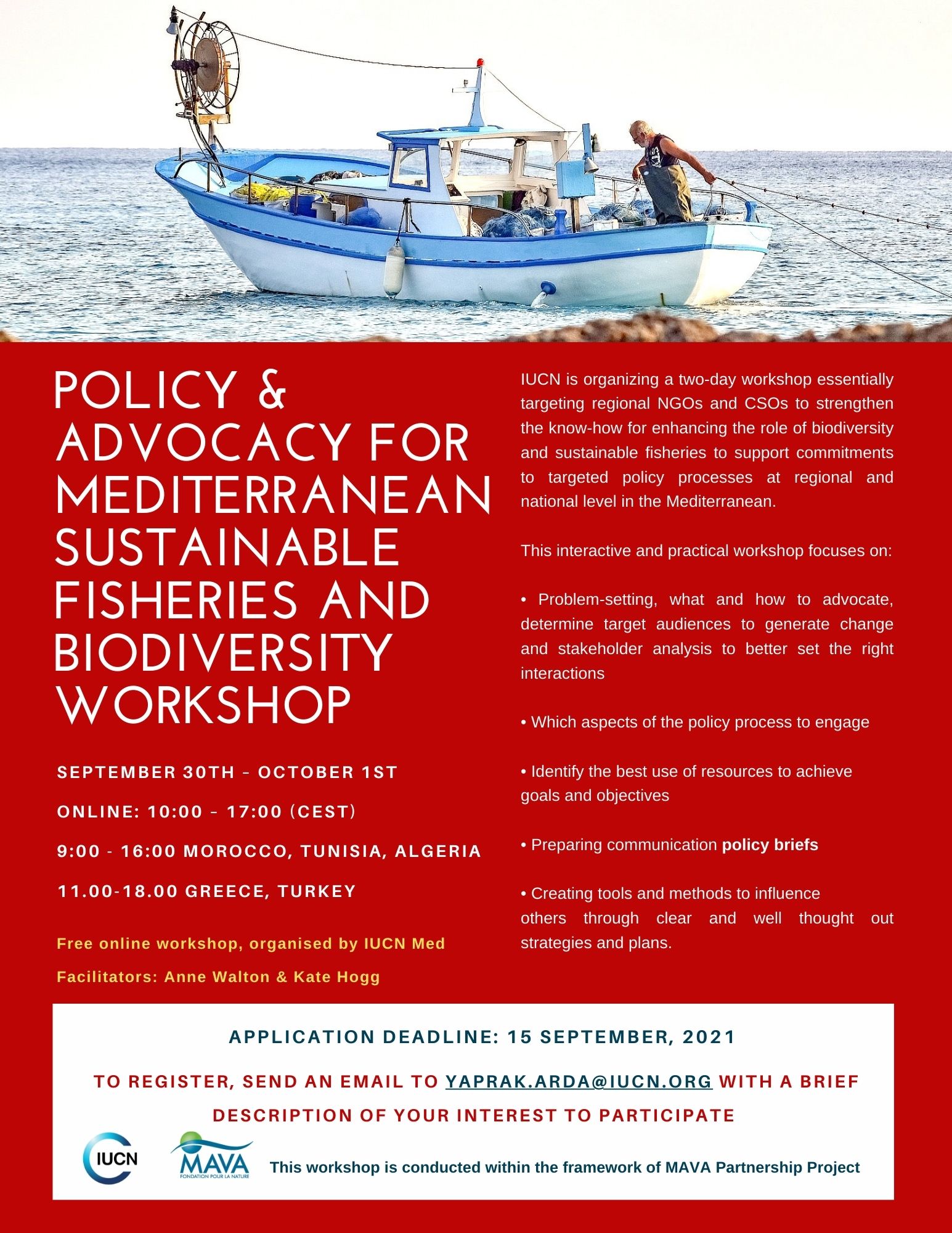 sustainable fisheries workshop iucn mediterranean