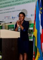Judge Elisa Samuel - Director of the Judicial School of Mozambique