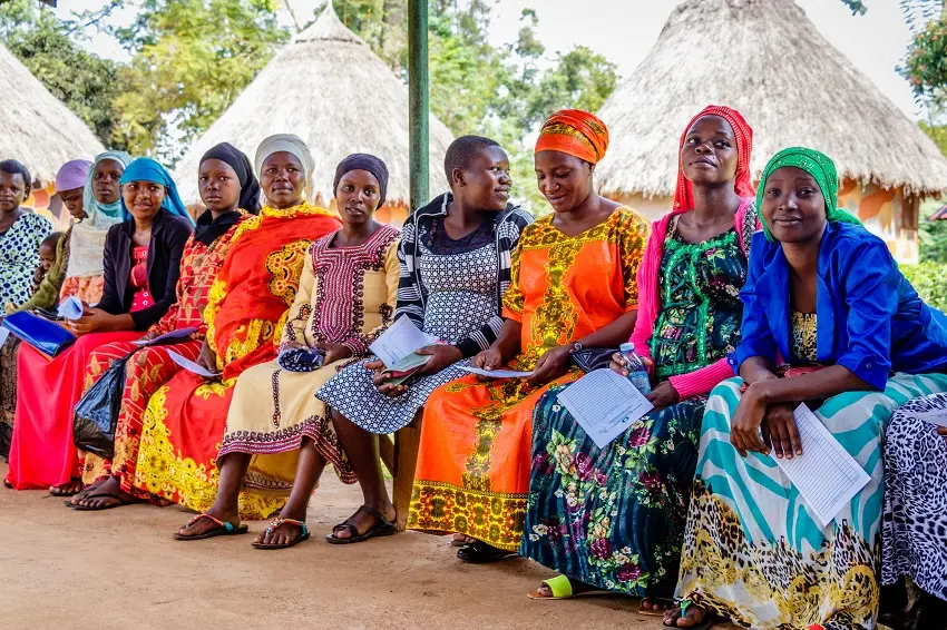 Women in Uganda waiting for health services (c) Margaret Pyke Trust