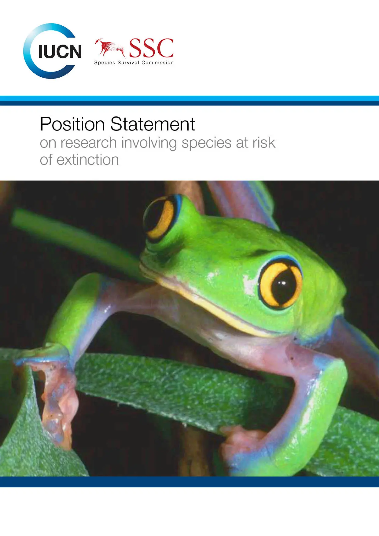 Position Statement on research involving species at risk of extinction