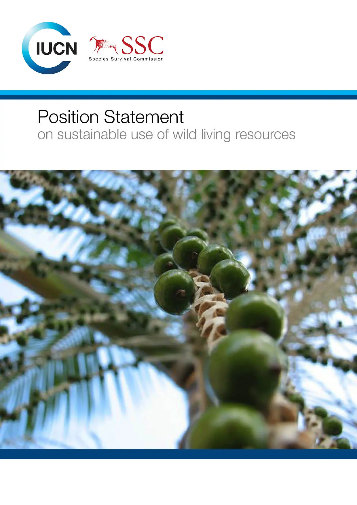 Position Statement on sustainable use of wild living resources