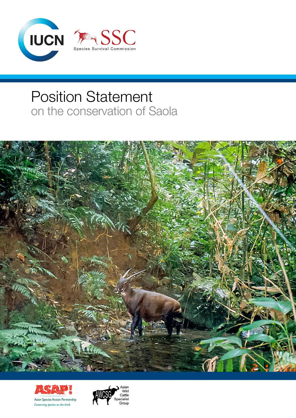 Position Statement on the Conservation of Saola