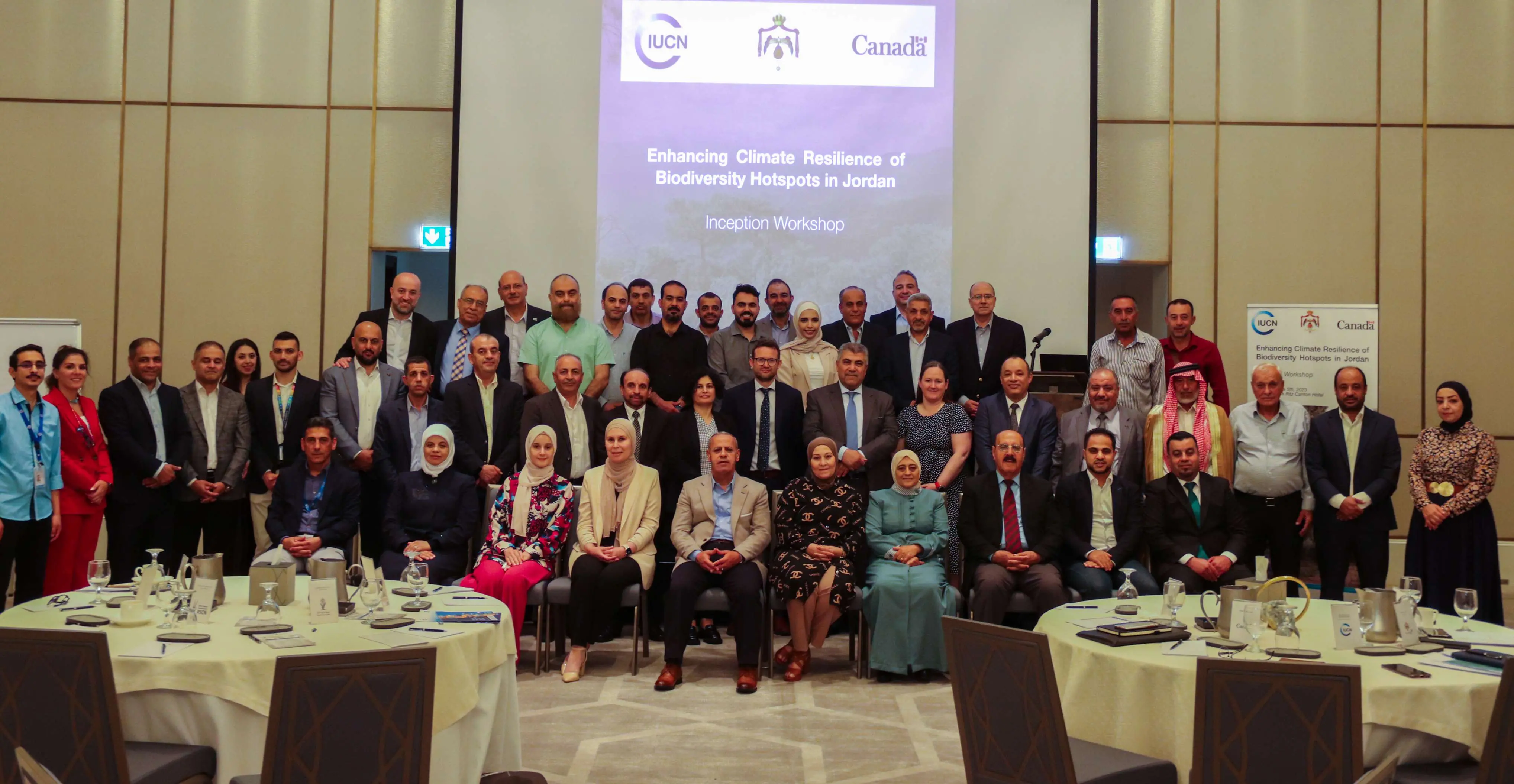 IUCN Lunches the Project “Enhancing climate resilience of Biodiversity Hotspots in Jordan"