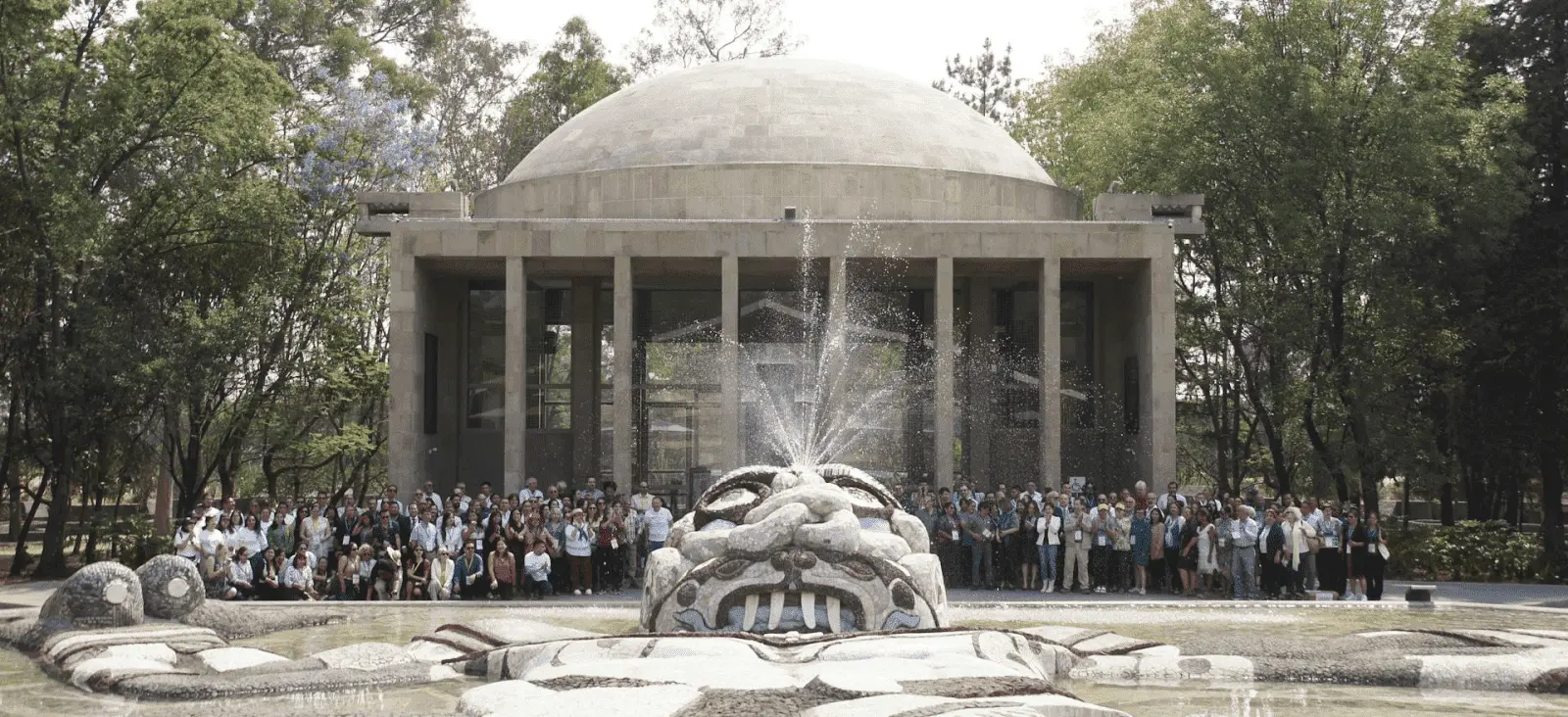 Photo of a fountain outside Mexico RCF