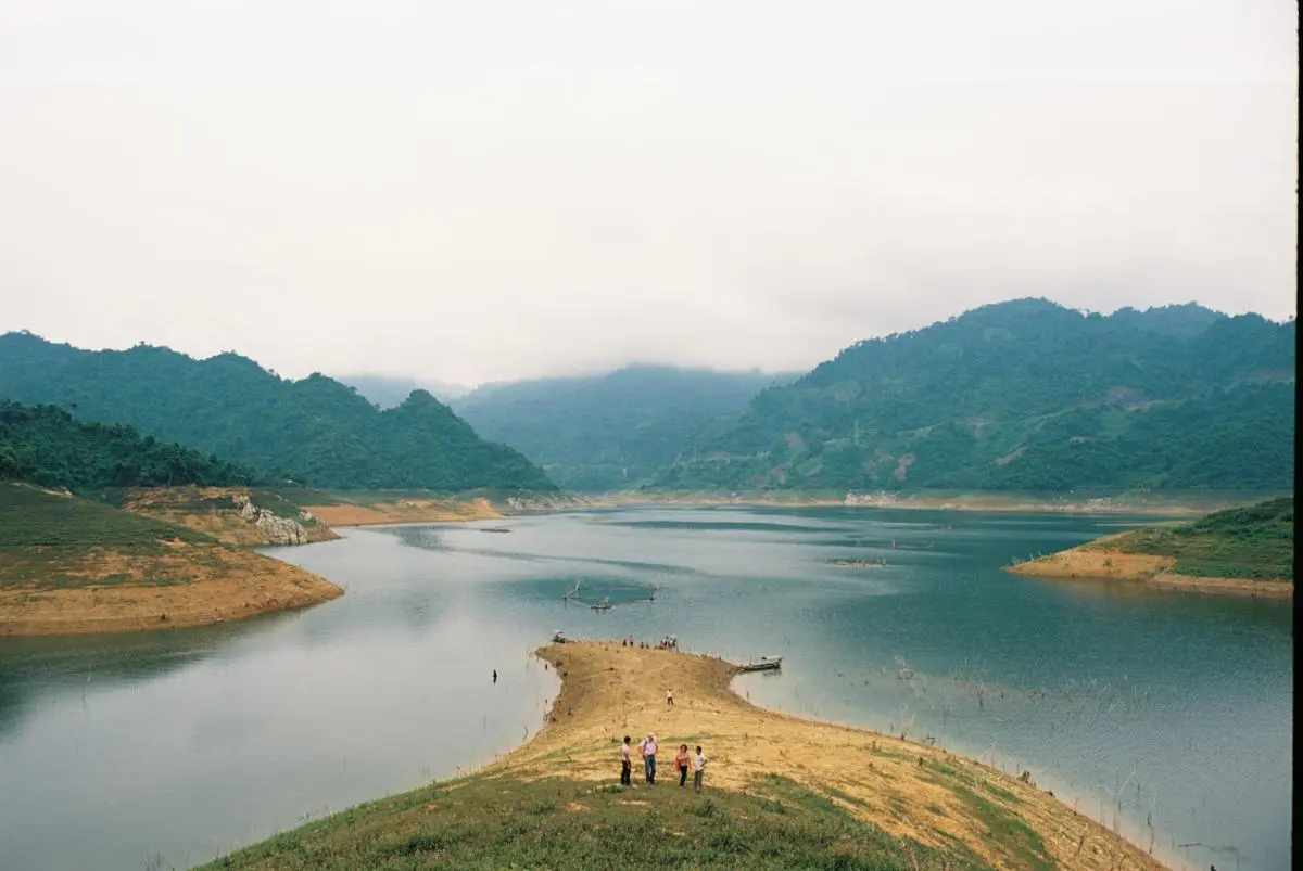 Na Hang lake, Na Hang district, Tuyen Quang province in Vietnam a WARECOD project site 
