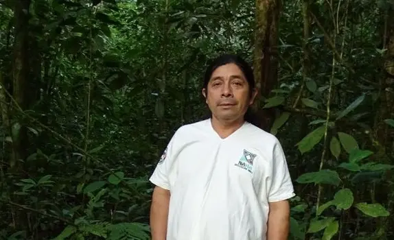 Kin, man of the Lacandona jungle in Chiapas, Mexico
