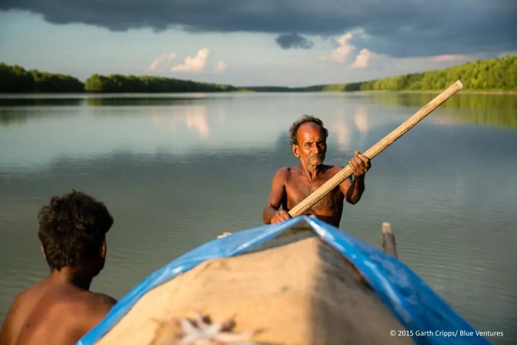 Fisherman in the Sundarban, Bangladesh 