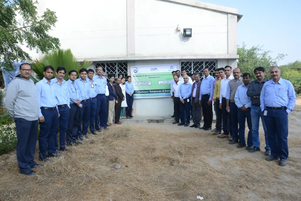 Representatives from Tata companies in Gujarat at the CGPL plant in Mundra