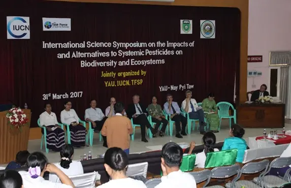 Panel discussion at the symposium 