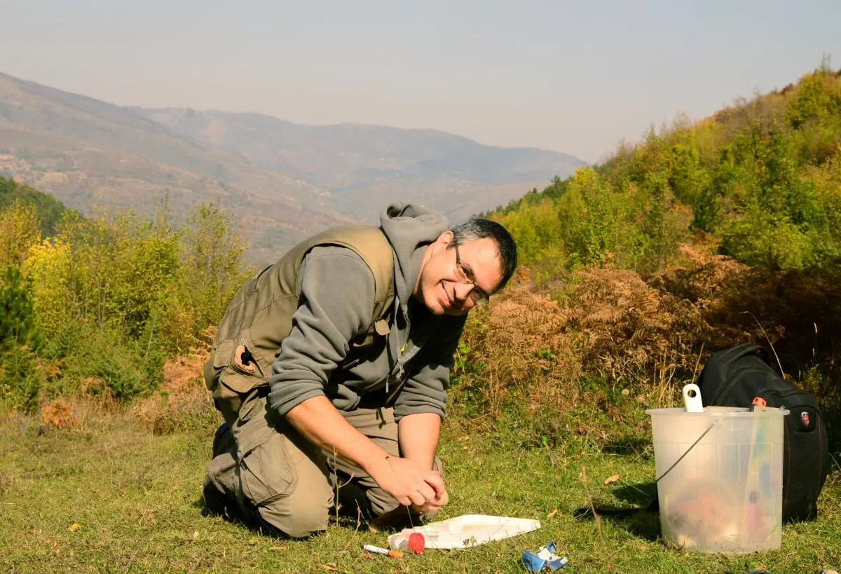 Field sampling for the Kosovo Environmental Programme in October, 2018 (Shar Mts, Kosovo)