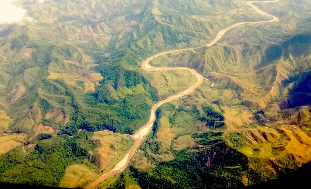 Deforestation, Midle watershed Rio Sico, Honduras