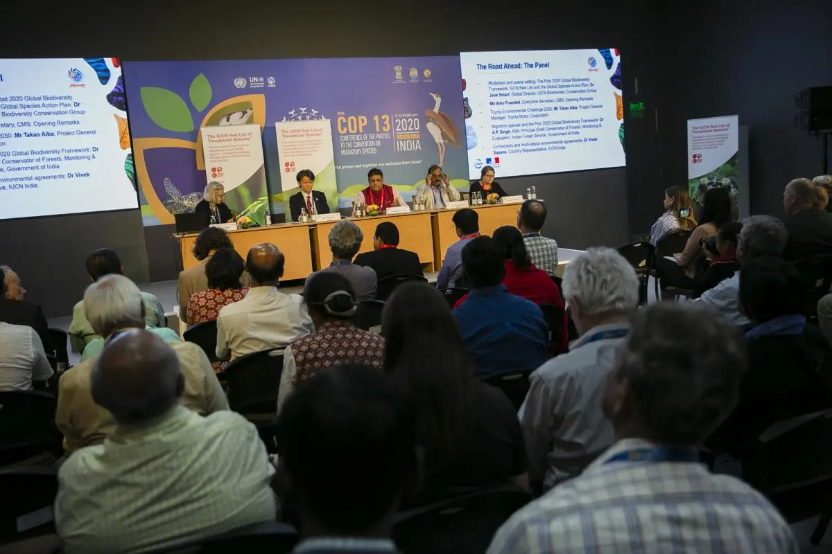 IUCN-Toyota Red List Partnership side event at CMS COP 13, Gandhinagar, February 2020