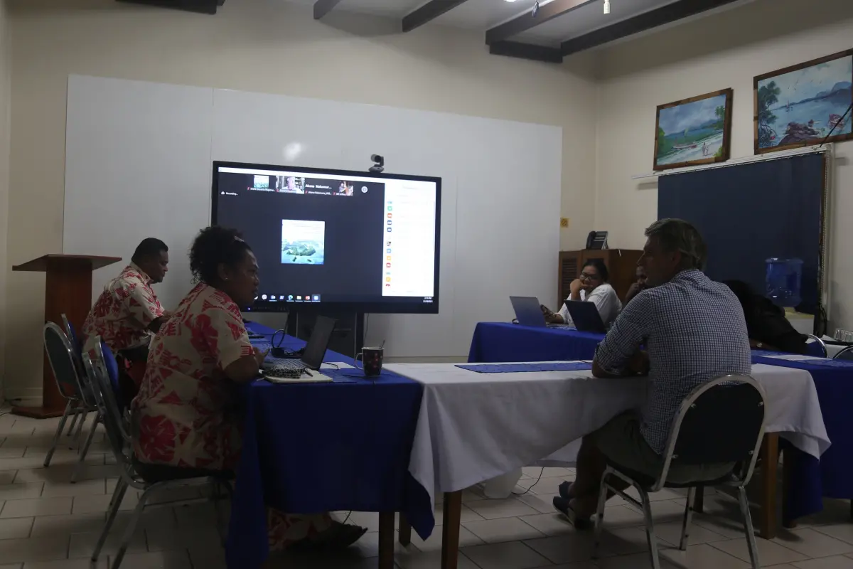 IUCN staff attending the virtual UNESCO Action Plan workshop