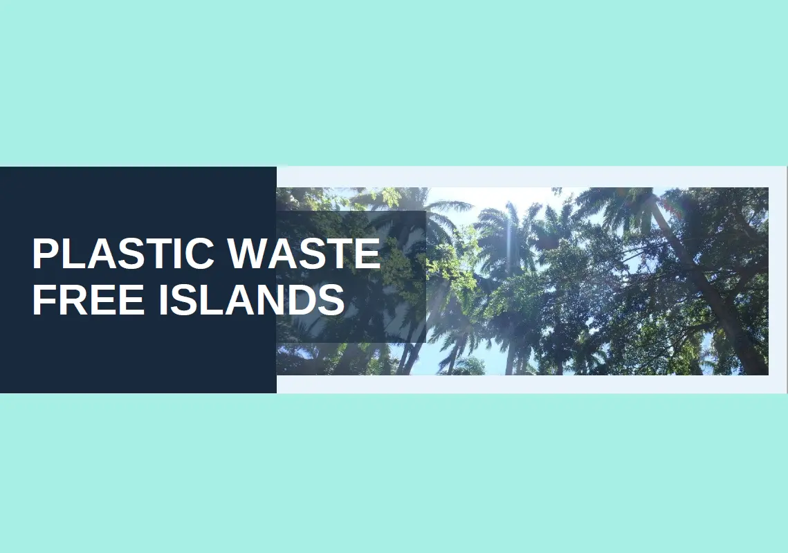 Plastic Waste Free Islands (PWFI) banner picture
