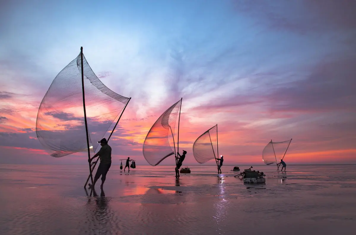 Coastal Fishermen by Quang Nguyen Dang