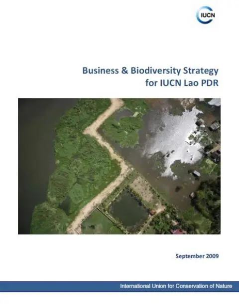 Business & Biodiversity Strategy For IUCN Lao PDR