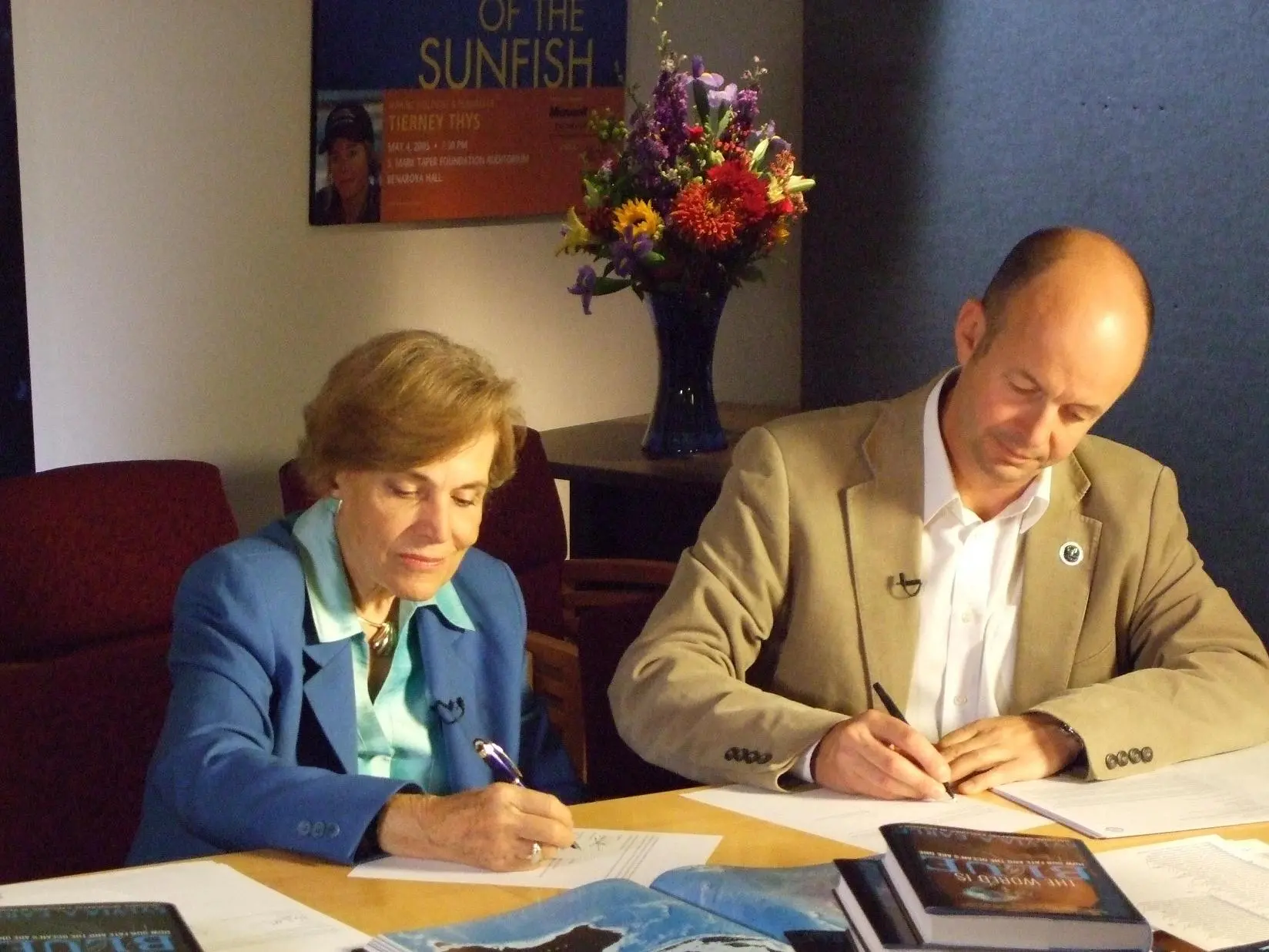 Dan and Sylvia urge 106 leaders to step up global protection of the ocean