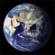 Earth viewed from space. Courtesy: NASA.