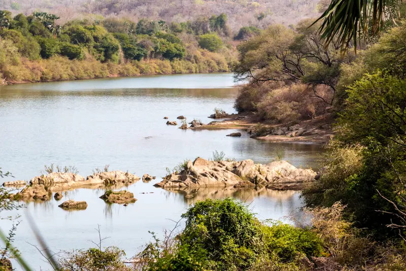 The River Gambia in Niokolo-Koba National Park, a World Heritage site