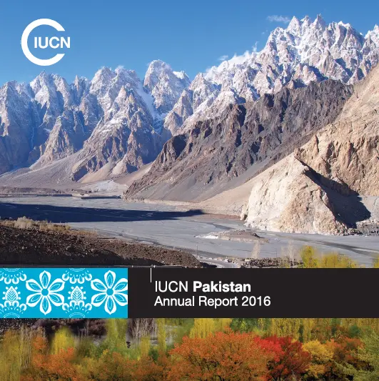 IUCN Pakistan - Annual Report 2016