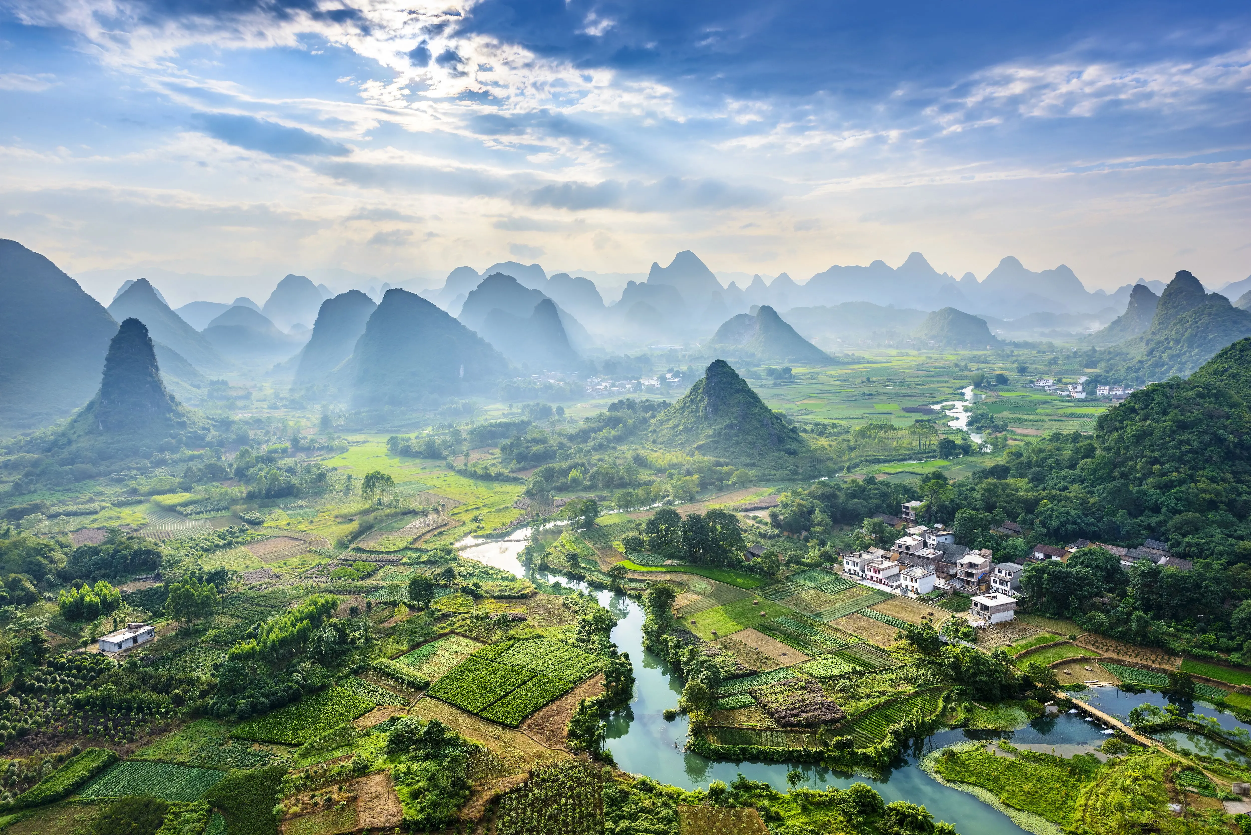 Landscape of Guilin, China