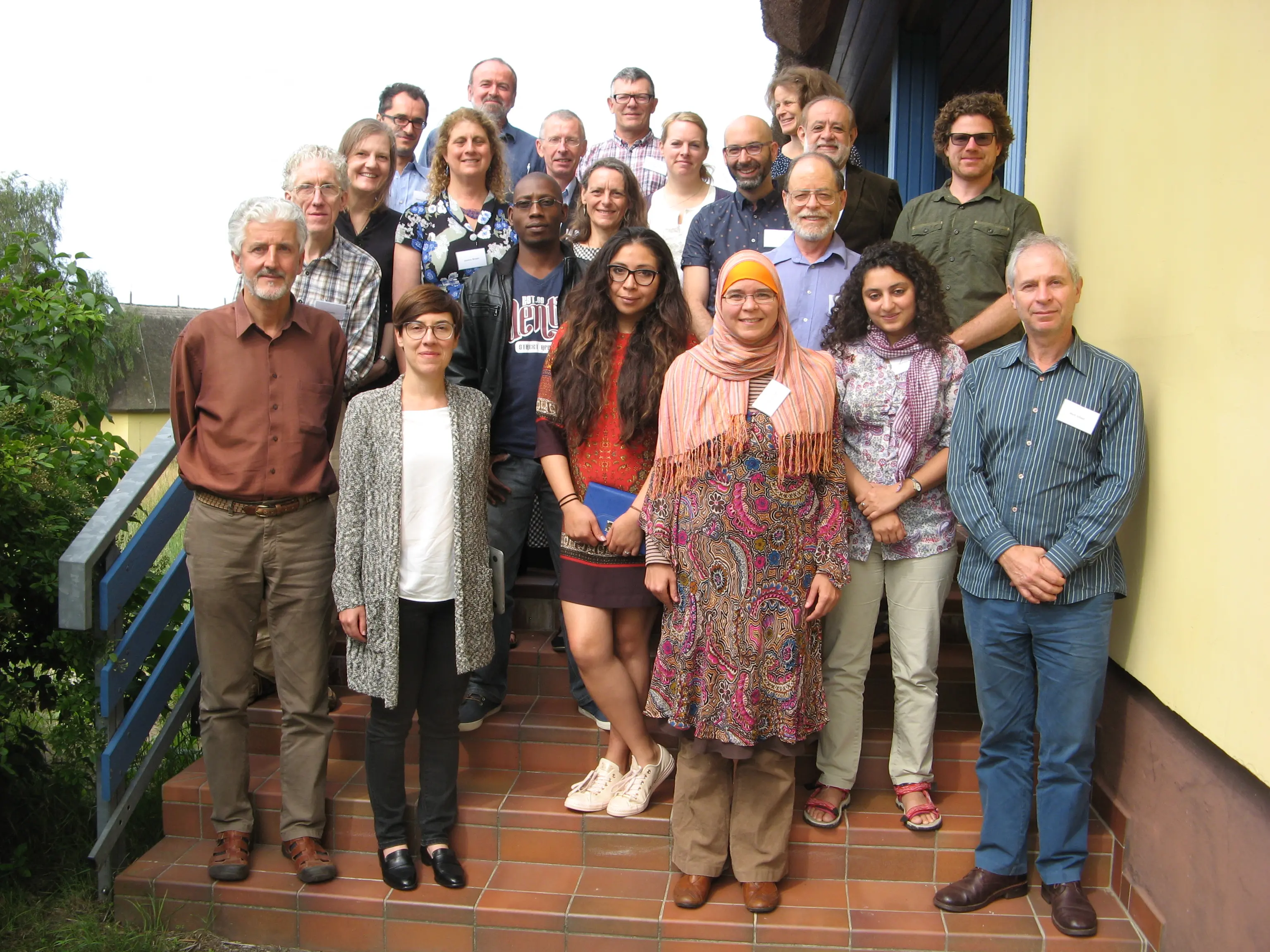 The participants of the CSVPA-BfN workshop on Cultural and Spiritual Significance of Nature in the Governance and Management of Protected and Conserved Areas at the International Nature Conservation Academy on Vilm Island, Germany.